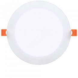 Светильник ДВО 1608 белый, круг LED 18Вт 6500 IP20 IEK