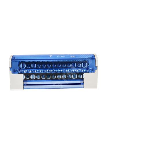 Шины на DIN-рейку в корпусе (кросс-модуль) ШНК 2х15 L+PEN IEK