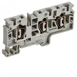 ARMAFIX Клемма пружинная CX10-3 10мм2 трехконтактная серая IEK