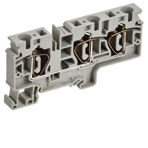 ARMAFIX Клемма пружинная CX10-3 10мм2 трехконтактная серая IEK