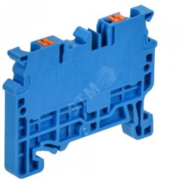 ARMAFIX Клемма пружинная Push In CP 2,5мм2 синяя IEK