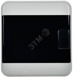 TEKFOR Корпус пластиковый КМПн-6 IP65 черная прозрачная дверь IEK