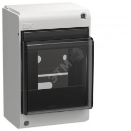 UNION Mini Корпус пластиковый КМПн-4 IP30 белый IEK