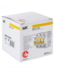 KARAT Автоматический выключатель ВА47-100 3P D 40А 10кА IEK