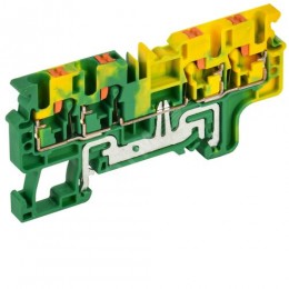 ARMAFIX Клемма пружин. Push-in CP-MC-PEN земля 4 вывода 2,5мм2 IEK
