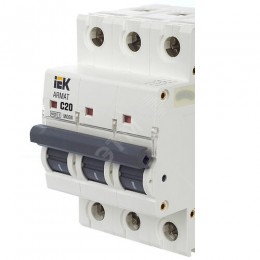 ARMAT Автоматический выключатель M06N 3P C 20А IEK