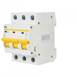 KARAT Автоматический выключатель ВА47-29 3P D 25А 4,5кА IEK