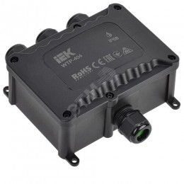 Коробка распределительная герметичная WTP-404 4 ввода IP68 IEK