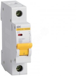 KARAT Автоматический выключатель ВА47-29 1P D 2А 4,5кА IEK