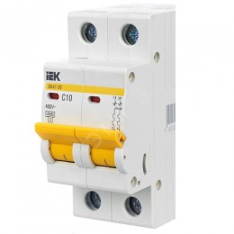 KARAT Автоматический выключатель ВА47-29 2P C 10А 4,5кА IEK