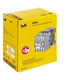Контактор КМИ-11210 12А 230В/АС3 1NO IEK