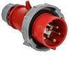 Вилка переносная с ф/и ССИ-0152ф 16А-6ч 380В 3P+PE+N IP67 IEK