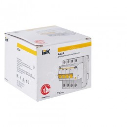 KARAT Дифференциальный автомат АД14 4P 50А 30мА тип AC IEK