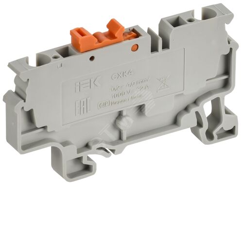 ARMAFIX Клемма пружинная с ножевым размыкателем CXK4 IEK