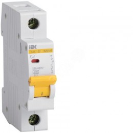 KARAT Автоматический выключатель ВА47-29 1P C 2А 4,5кА IEK