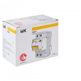 KARAT Дифференциальный автомат АД12 2P 10А 30мА тип AC IEK