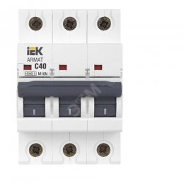 ARMAT Автоматический выключатель M10N 3P C 40А IEK