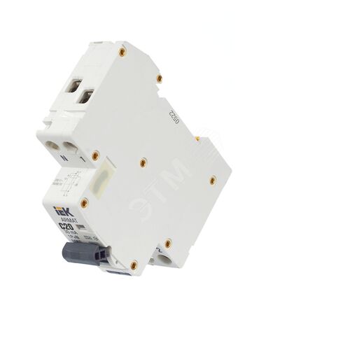 ARMAT Автоматический выключатель дифференциального тока B06S 1P+NP C20 30мА тип A (18мм) IEK