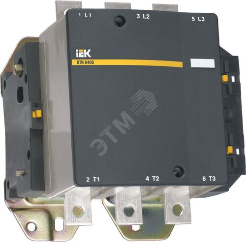 Контактор КТИ-6400 400А 230В/АС3 IEK