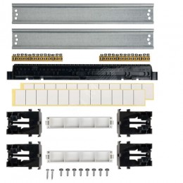 TEKFOR Корпус пластиковый ЩРВ-П-24 IP41 черная прозрачная дверь IEK