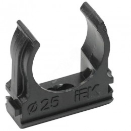 ELASTA Держатель с защелкой CF25 черный IEK
