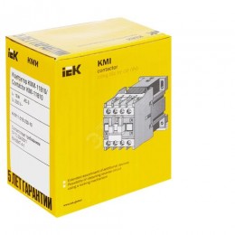 Контактор КМИ-11810 18А 230В/АС3 1NO IEK