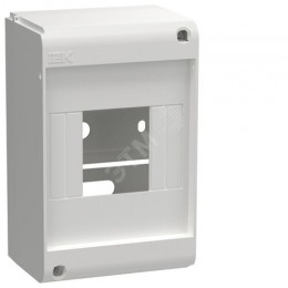 UNION Mini Корпус пластиковый КМПн-4 IP20 без двери белый IEK