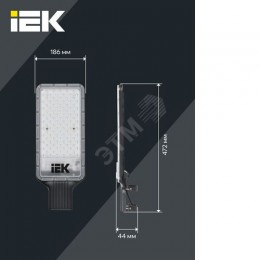Светильник светодиодный консольный ДКУ 1011-150Ш 5000К IP65 IEK