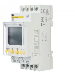 Таймер ТЭ80 цифровой 16А 230В на DIN-рейку KARAT IEK