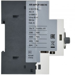 ARMAT Автоматический выключатель защиты двигателя A6 GV2P 6,3-10А IEK