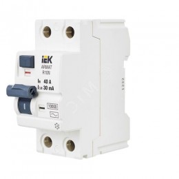 ARMAT Выключатель дифференциального тока R10N 2P 40А 30мА тип AC IEK