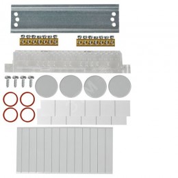 TEKFOR Корпус пластиковый КМПн-6 IP65 черная прозрачная дверь IEK