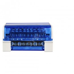 Шины на DIN-рейку в корпусе (кросс-модуль) ШНК 4х11 3L+PEN IEK