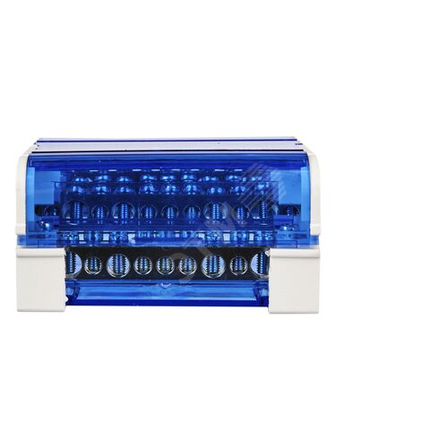 Шины на DIN-рейку в корпусе (кросс-модуль) ШНК 4х11 3L+PEN IEK
