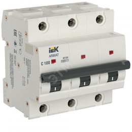 ARMAT Автоматический выключатель M10H 3P C 100А IEK