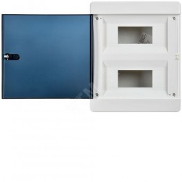 UNION Compact Корпус пластиковый ЩРН-П-18 IP41 черная прозрачная дверь IEK