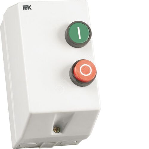 Контактор КМИ10960 9А в оболочке 220В/АС3 IP54 IEK
