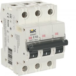 ARMAT Автоматический выключатель M06N 3P C 63А IEK