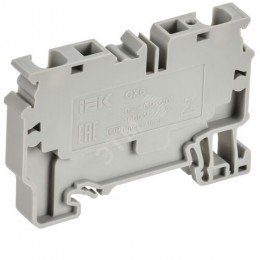 ARMAFIX Клемма пружинная CX6 6мм2 проходная серая IEK