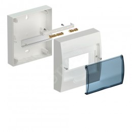 KREPTA 3 Корпус пластиковый ЩРН-П-8 IP41 белый IEK