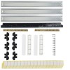 TEKFOR Корпус пластиковый ЩРВ-П-54 IP41 черная прозрачная дверь IEK