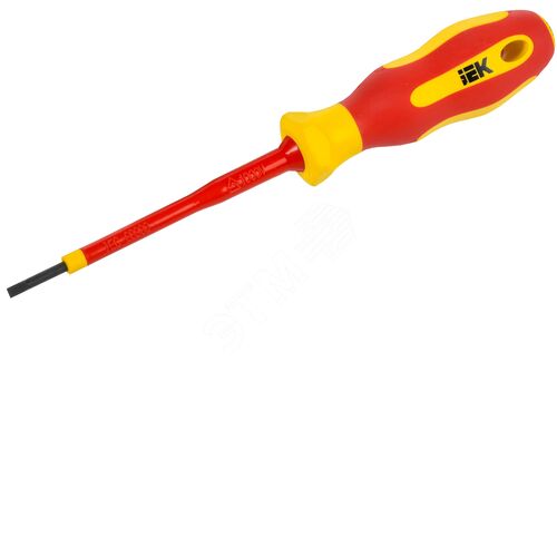 ARMATOOL Отвертка диэлектрическая SL2,5х75 Т2 IEK