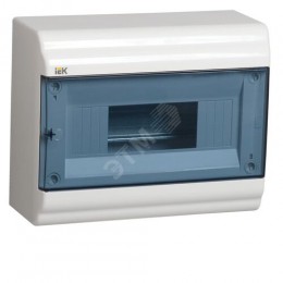 PRIME Корпус пластиковый ЩРН-П-9 модулей навесной белый IP41 IEK