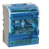 Шины на DIN-рейку в корпусе (кросс-модуль) ШНК 4х7 3L+PEN IEK