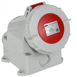 Розетка стационарная ССИ-1152 16А-6ч 380В 3P+PE+N IP67 IEK