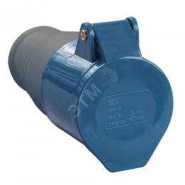 Розетка переносная ССИ-223 2P+PE 32А 200-250В IP44 IEK