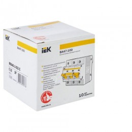 KARAT Автоматический выключатель ВА47-100 3P C 32А 10кА IEK