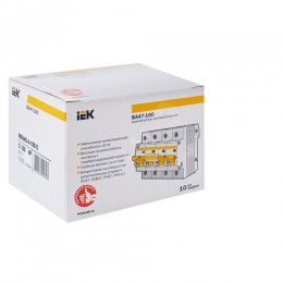 KARAT Автоматический выключатель ВА47-100 4P C 100А 10кА IEK