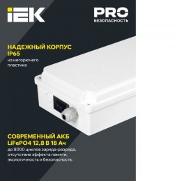 Блок аварийного питания БАП120-1,0 универсальный для LED IP65 IEK
