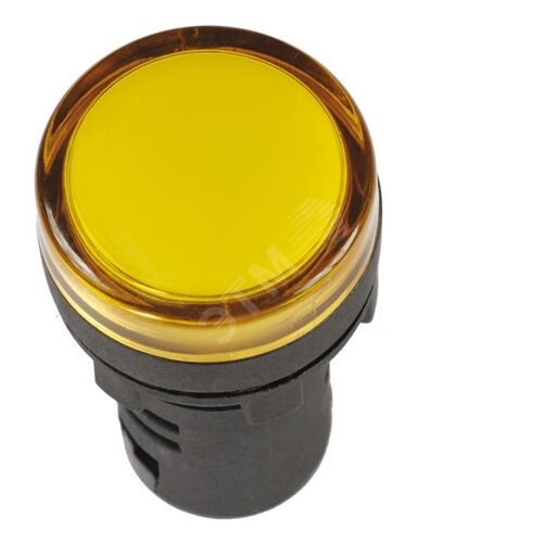 Лампа AD16DS(LED)матрица d=16мм желтый 24В AC/DC IEK